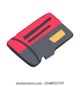 photos microsd card cartoon. videos music, smartphone tablet, camera laptop photos microsd card sign. isolated symbol vector illustration