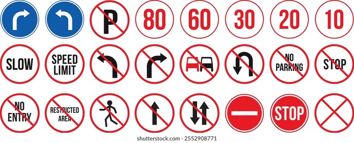 Photos of road safety signs illustration and with have proper ration design for printing, Road safety signs and symbols design template for using multiple purpose 