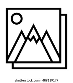 Photos Vector Icon