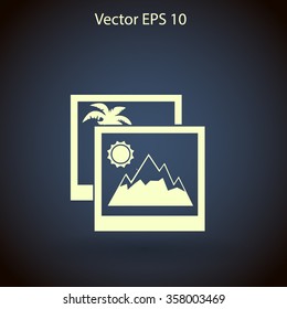 Photos vector illustration
