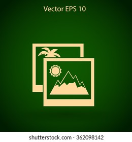 Photos vector illustration