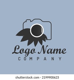 Photoshoot logo. camera logo in eps file.