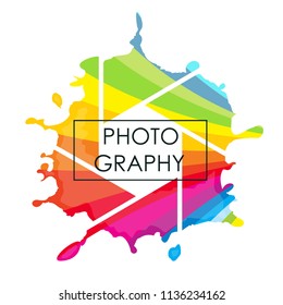 Photostudio color symbol for business