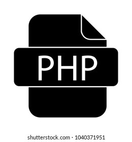 php file vector symbol