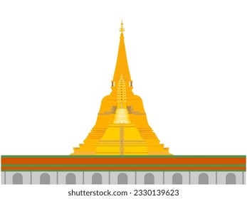 Phra Pathom Chedi in Nakhon Pathom Province.