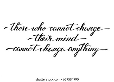 Phrase lettering motivational quote 