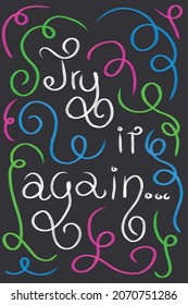 phrase text try it again
