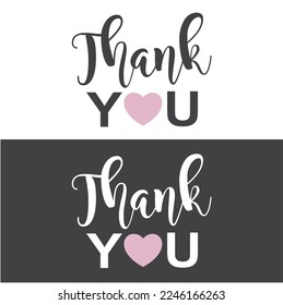 Phrase thank you from the heart.