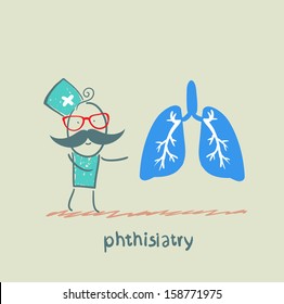 phthisiatry says the human lung