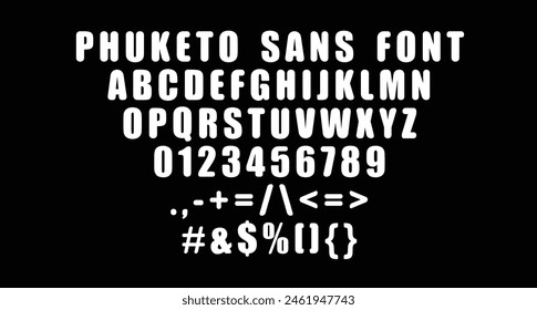 Phuketo Sans Rounded Display Font