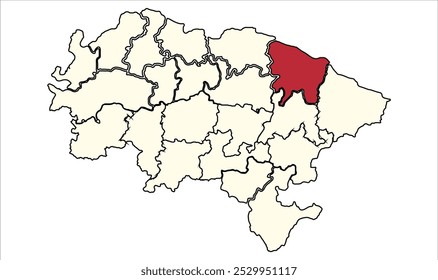Mapa de Phulparas Madhubani, Distrito de Madhubani, Estado de Bihar, República da Índia, Governo de Bihar, Território indiano, Índia Oriental, política, aldeia, turismo