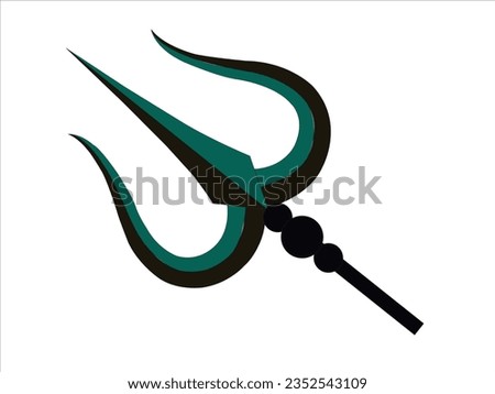Physical Design: The trishul typically consists of three pointed prongs or blades, which can vary in length and shape. These prongs are often symmetrical and radiate outward from a central point, form