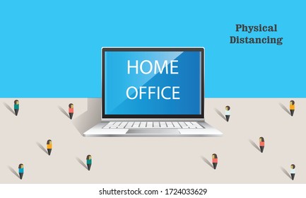 Physical Distancing and coronavirus covid-19 prevention: maintain a safe distance from others in public The robot acts as a cashier officer. Technology in the Human Care