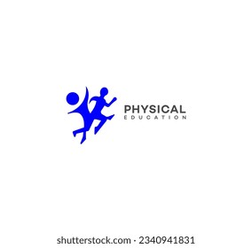 physical education logo Design Template Vector icon
