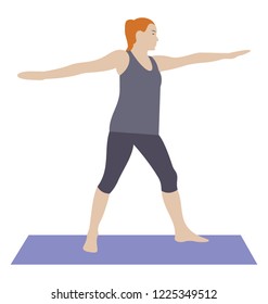 
Physical exercise flat icon design, workout concept 
