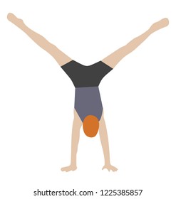 
Physical exercise flat icon design, workout concept 
