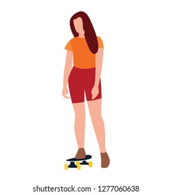 Physical exercise flat icon design