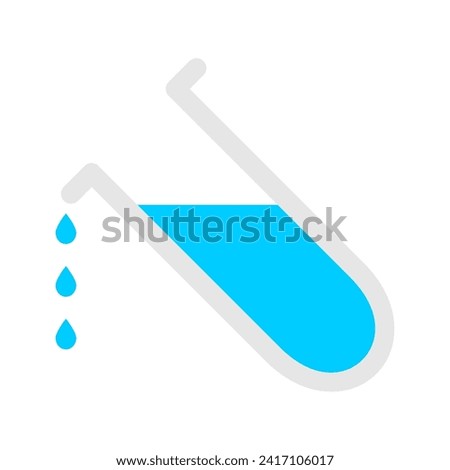 A physical experiment demonstrating the condensation of a pair of water