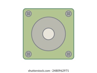 Disco duro físico o disco duro verde