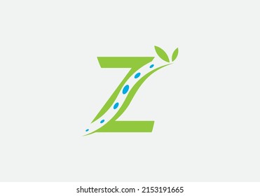 Physical massage therapy and nature spa healthcare logo design vector by the letter Z