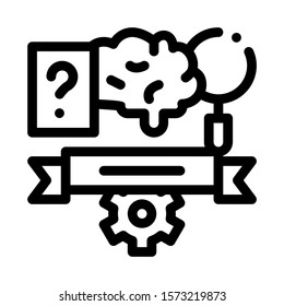 Physical Subjects Graduation Icon Vector. Outline Physical Subjects Graduation Sign. Isolated Contour Symbol Illustration