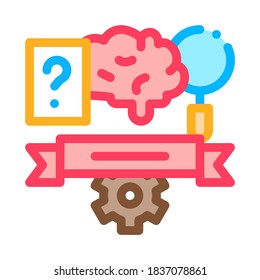 Physical Subjects Graduation Icon Vector. Outline Physical Subjects Graduation Sign. Isolated Contour Symbol Illustration