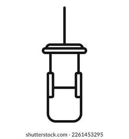 Physical therapist tool icon outline vector. Doctor therapy. Clinic care