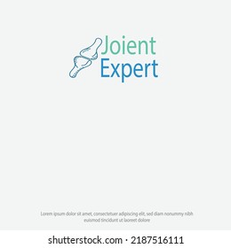physical therapy clinic vector logo design, orthopedic expert, bone specialist vector logo.