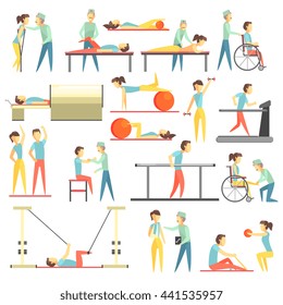 Physical Therapy Infographic Illustration