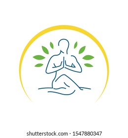 Physical Therapy Logo Design, icon, Vector, illustration