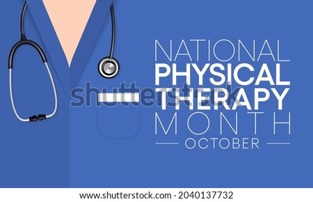 Physical therapy month is observed every year in October, also known as physiotherapy, is one of the healthcare professions provided by physical therapists who promote, maintain, or restore health.