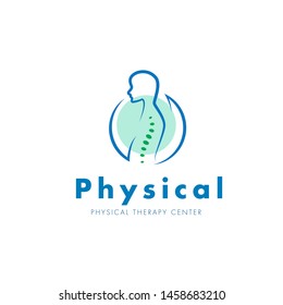 Physical Therapy Orthopedic Vector Logo Brand Stock Vector (Royalty ...