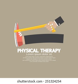 Physical Therapy Vector Illustration