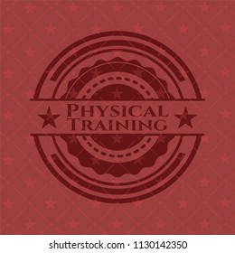 Physical Training red emblem. Vintage.