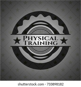 Physical Training retro style black emblem