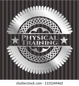 Physical Training silvery badge or emblem