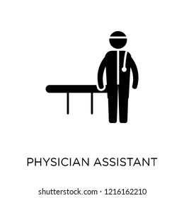 Physician Assistant icon. Physician Assistant symbol design from Professions collection. Simple element vector illustration on white background.