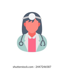 Physician Assistant icon in vector. Logotype
