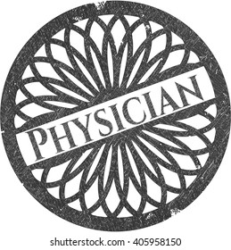 Physician pencil emblem