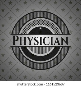 Physician realistic dark emblem