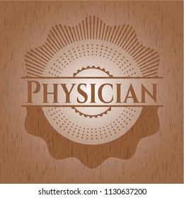 Physician wood signboards