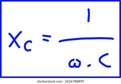 physics alternating current voltage, physics formula Capacitive Reactance