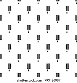 Physics dynamometer for laboratory work pattern seamless in simple style vector illustration