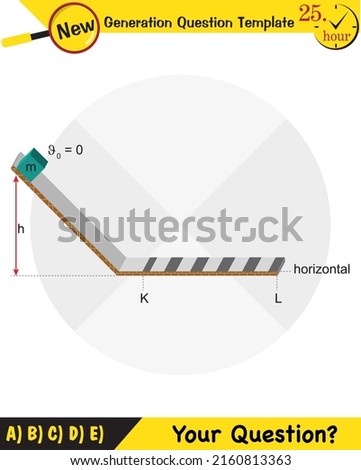 Physics Education Illustrations, Motion, The laws of motion, Simple Machines, Springs, Pulleys, Gears, Inclined planes, next generation question template