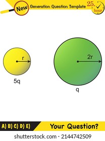 Physics, electric field, next generation question template, exam question, eps