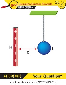 Physics, Electrification by friction, friction and electricity, electrostatic, next generation question template, eps