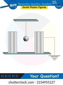 Physics, electrification by friction, next generation question template, dumb physics figures, eps 