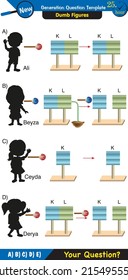 Physics, electrification by friction, next generation question template, dumb physics figures, eps