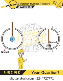 Physics Electrification topic, Lecture notes, Friction electrification, Electrostatics, next generation question template, eps