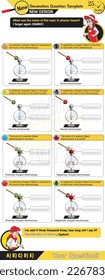 Physics, electroscope, electrically charged objects, (+) positive, (-) negative, neutral charged objects, two sisters speech bubble, New generation question template, for teachers, editable, eps